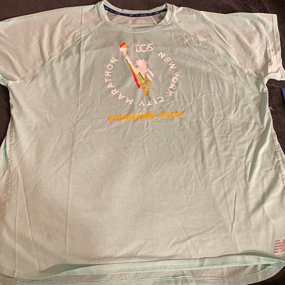 2022 NYC Marathon finisher tee
